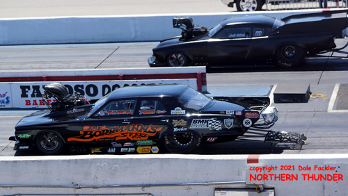 Sean Renteria - PM - #7965 - 'R.E. 
Borrmann's Steel Co.' (near lane) vs Josh Kalish - PM - #711 (far lane)